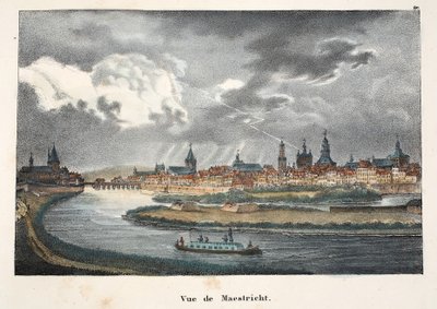Maestricht的视图，c.1895（photochrom） 作者 比利时学校