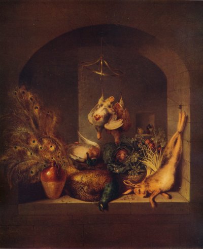 静物，1824年 作者 本杰明·布莱克