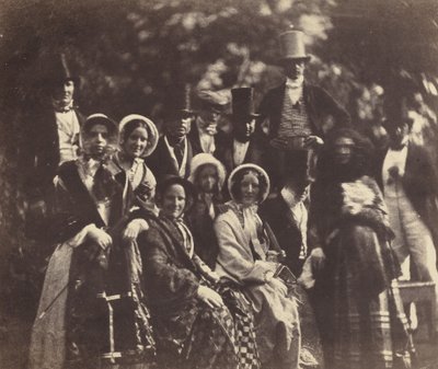 婚礼团，约 1852 或 1853 年（照片1852 年或 1853 年（照片） 作者 本杰明·布雷克内尔·特纳