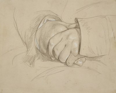 Clasped Hands，据说是Poet William Wordsworth的那些人 作者 本杰明·海顿