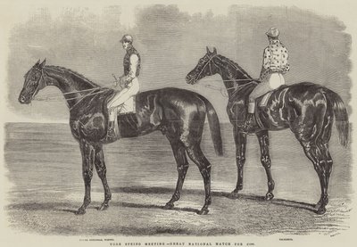 约克春季会议，1000英镑的全国大赛 作者 Benjamin Herring