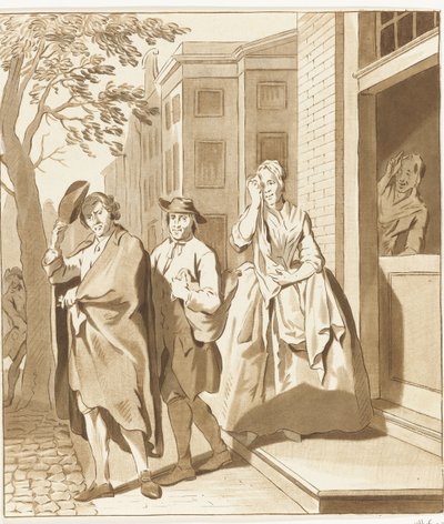 假装的悲伤
发现的虚假美德（系列标题） 作者 Cornelis Troost