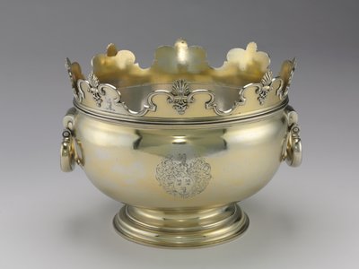 蒙特斯·潘趣碗（1715-16） 作者 本杰明·派恩（Benjamin Pyne）