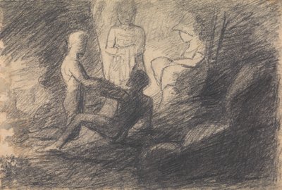 洞穴中的人物研究 作者 本杰明·罗伯特·海顿