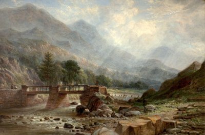 靠近Beddgelert 作者 本杰明·希普姆（Benjamin Shipham）