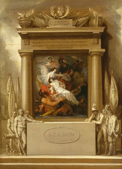 纳尔逊（The Nelson），1807年 作者 本杰明·韦斯特