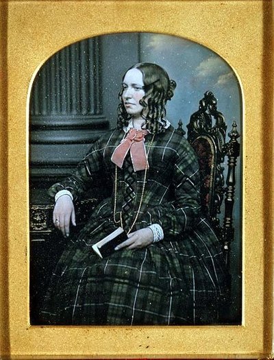 玛丽-艾玛-罗珀（daguerreotype）。 作者 本杰明·韦斯特（Benjamin West）和爱德华·基尔本（Edward Kilburn）