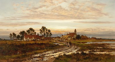 雨后的伍斯特郡清晨，1897年 作者 本杰明·威廉姆斯（Benjamin Williams）领导人