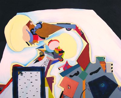 多尔梅尔斯，2000 年（布面油画） 作者 伯努瓦·埃尔万·布歇罗