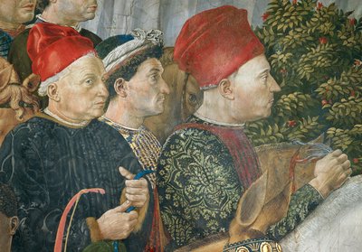 麦琪国王到伯利恒的游行队伍 作者 Benozzo di Les di Sandro Gozzoli