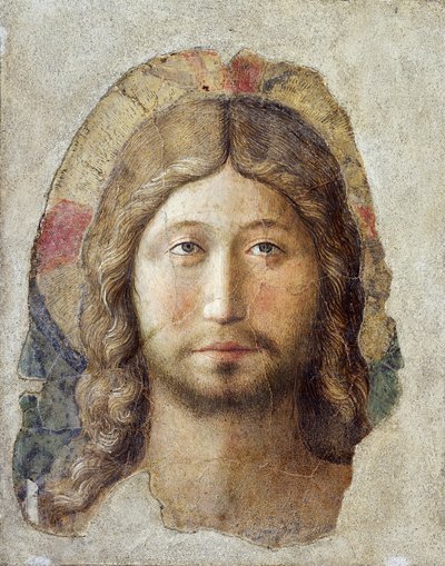 救世主》，Benozzo Gozzoli创作，壁画 作者 Benozzo di Les di Sandro Gozzoli