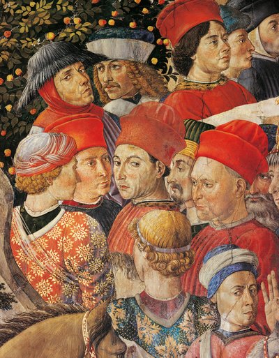 麦琪的骑兵队 作者 Benozzo di Les di Sandro Gozzoli