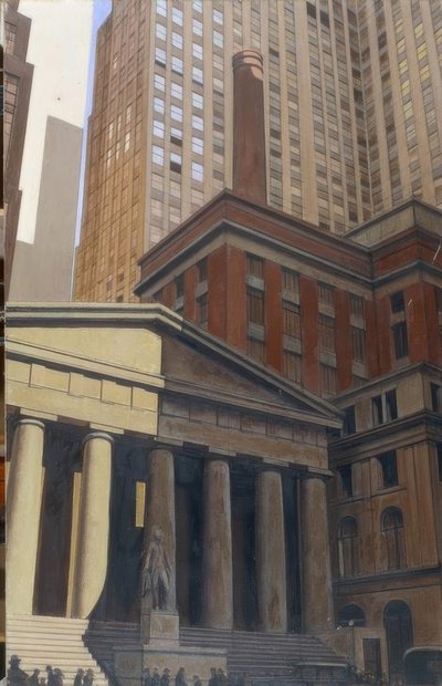 华尔街的风景 作者 Bernard Boutet de Monvel
