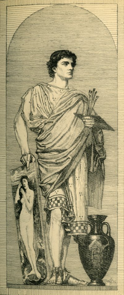 Apelles：马赛克设计，c1864，1881。 作者 伯纳德·科利尔