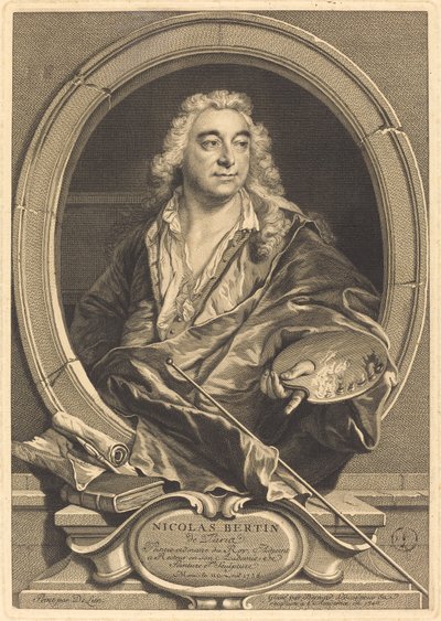 尼古拉斯-贝尔坦 作者 让·弗朗索瓦·德林 (Jean François Delyen) 之后的 Bernard Lépicié