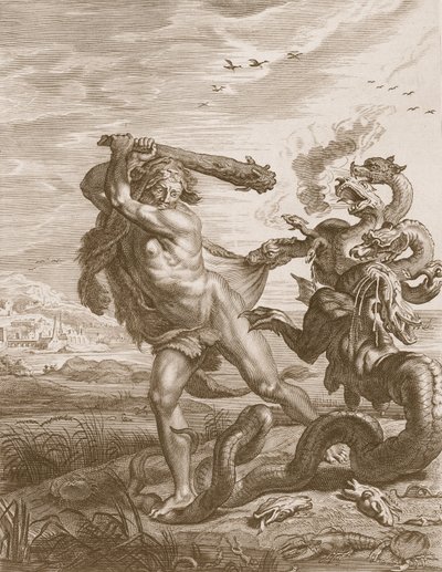 1731年，赫拉克勒斯战胜了Lernian Hydra 作者 伯纳德·皮卡特