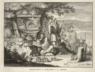 中国的魔术师和巫师，来自世界各国人民的仪式和宗教习俗，1736 作者 伯纳德·皮卡特
