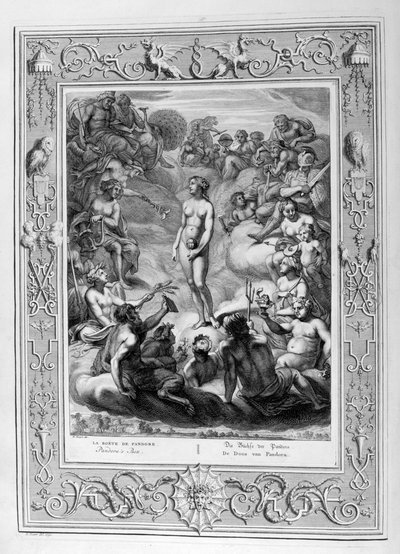 Pandoras Box，1733年 作者 伯纳德·皮卡特