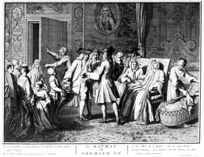 1725年，第一个出生的儿子被赎回 作者 伯纳德·皮卡特