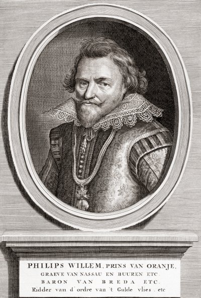portrait of Philip William, Prince of Orange (1554-1618) 作者 伯纳德·皮卡特