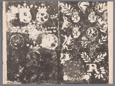 Reinaert de Vos 的各种装饰品 作者 Dieperink and Co.（艺术家签名）