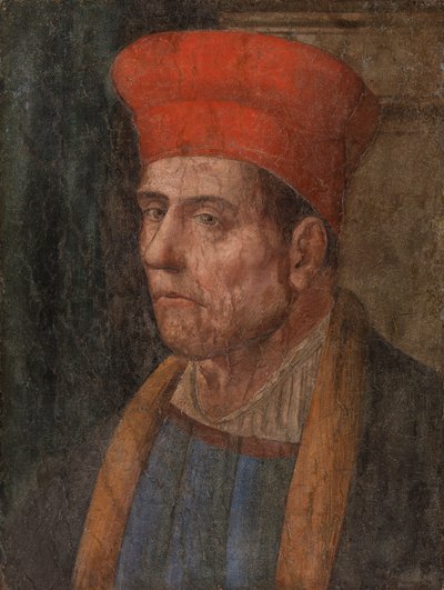 一个男人的肖像 作者 Bernardino di Betto Pinturicchio