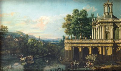 宫殿建筑的奇思妙想 作者 贝尔纳多·贝洛托（Canaletto）