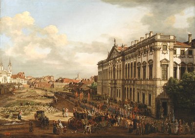 英联邦宫（Krasi？滑雪宫），1778年 作者 贝尔纳多·贝洛托（Canaletto）