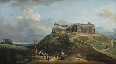 柯尼希斯坦要塞 作者 贝尔纳多·贝洛托（Canaletto）