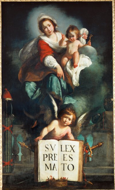 La Madone de la Justice - 正义圣母... 作者 贝尔纳多·斯特罗兹（Bernardo Strozzi）