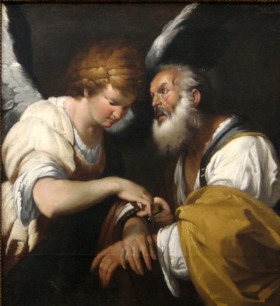 释放圣彼得 作者 贝尔纳多·斯特罗兹（Bernardo Strozzi）