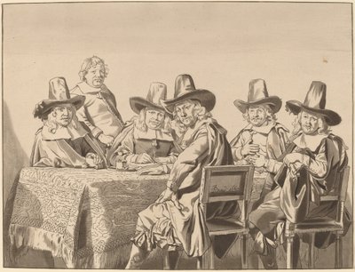哈勒姆孤儿院的董事，1777年，1786年出版。 作者 伯恩哈德·施洛德