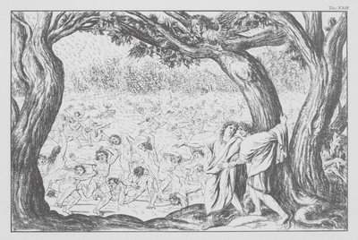 但丁的《神曲》，《地狱篇》，第 XXIII 版（石版画 作者 伯恩哈德·舒勒