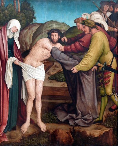 德语：Die Entkleidung Christi 基督的伪装 作者 伯恩哈德·斯特里格尔