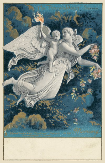 早上（彩色石版画） 作者 贝特尔（之后）托瓦尔森（Thorvaldsen）