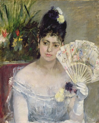 舞会上 作者 贝特·莫里索（Berthe Morisot）