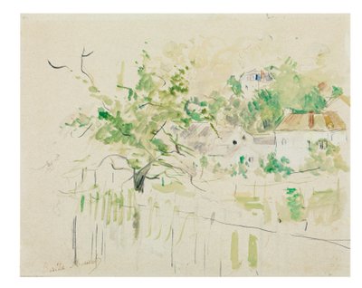 1884年布吉瓦尔 作者 贝特·莫里索（Berthe Morisot）