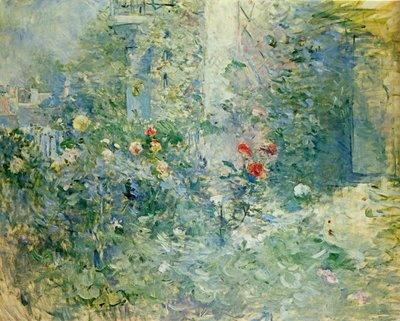 布吉瓦尔的花园布吉瓦尔的花园，1884年 作者 贝特·莫里索（Berthe Morisot）