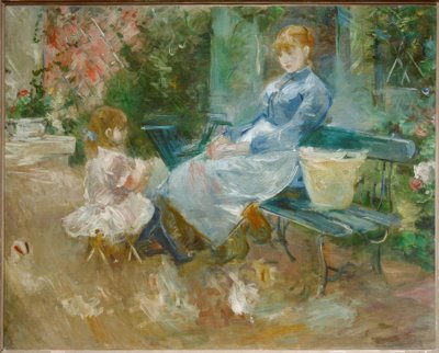 寓言 作者 贝特·莫里索（Berthe Morisot）