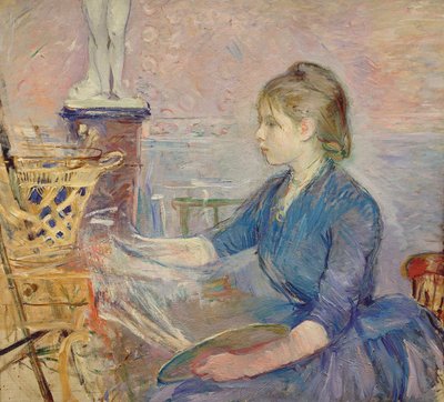 Paule Gobillard绘画，1887年 作者 贝特·莫里索（Berthe Morisot）