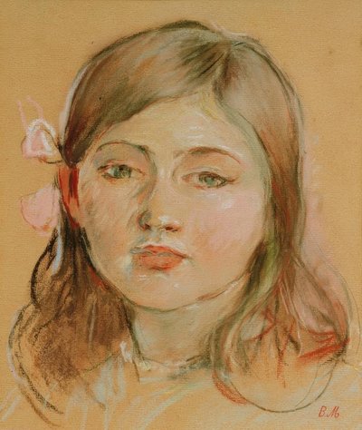 朱莉的画像 作者 贝特·莫里索（Berthe Morisot）