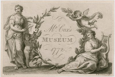 考克斯先生的博物馆，1772年 作者 比亚乔·丽贝卡（Biagio Rebecca）