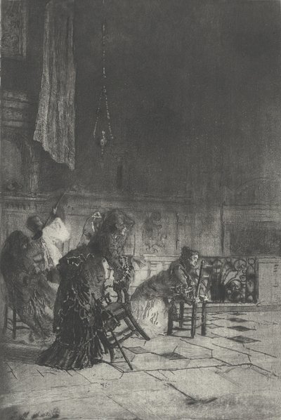米兰的教堂内部 米兰的教堂内部[原文如此]，约1874年。 作者 比安奇·摩西