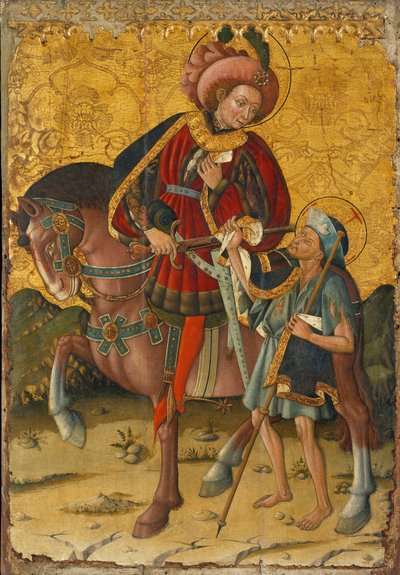 圣马丁分享披风c。 1440 作者 Blasco de Granen