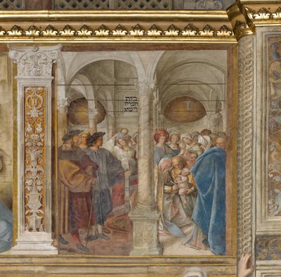 中央大道，北第四跨度，包皮过长，Boccaccio Boccaccino 1516-17 作者 Boccaccio Boccaccino