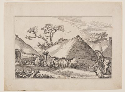 插图 2，选自《有农舍的风景画 作者 Boetius Adams Bolswert