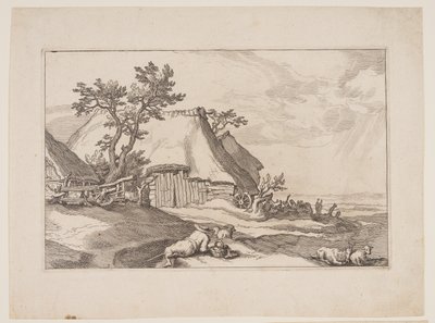 图 3，选自《有农舍的风景画 作者 Boetius Adams Bolswert