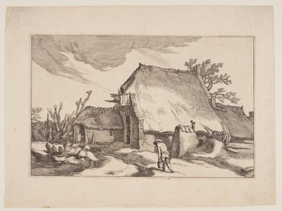 图 5，选自《有农舍的风景画 作者 Boetius Adams Bolswert