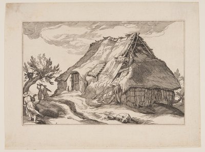 图 9，选自《有农舍的风景画 作者 Boetius Adams Bolswert