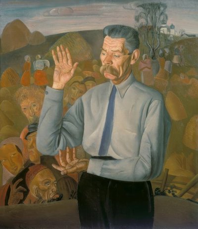 马克西姆·高尔基（Maxim Gorky） 作者 鲍里斯·格里戈里耶夫（Boris D.Grigoryev）
